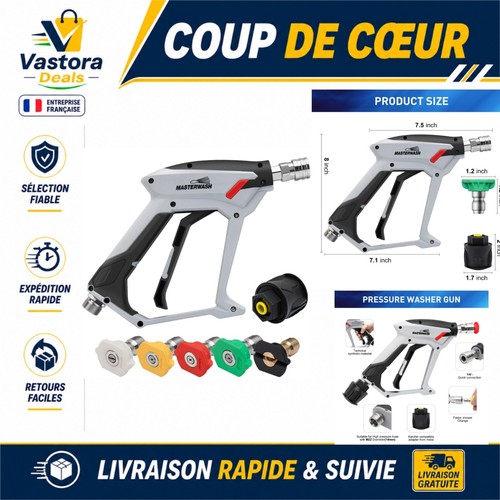 Pistolet lavage haute - de,