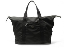 SAC A MAIN PRADA DE VOYAGE WEEK-END FOURRE TOUT TOILE NYLON NOIR HAND BAG 2100€