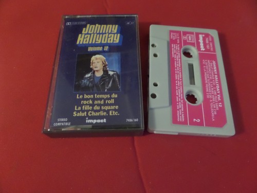 Johnny hallyday k7 cassette - hallyday,