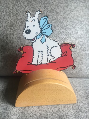 Ancienne tirelire bois milou - ancienne,