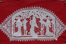 Broderie Richelieu entourage