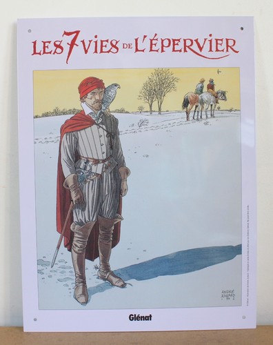 Plaque émaillée les vies - émaillée,