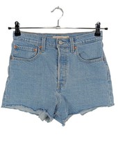 LEVI’S Short en jean Dames Pantalon court T EU 36 bleu style décontracté