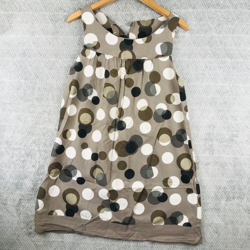 Robe smock femme marron - l,