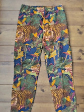 Pantalon Kenzo Jeans Feuillages Tigre 1990 90s Taille L