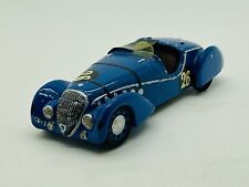 REPLICAS PEUGEOT Darl'mat 302 DS n°26 Le Mans 1937 Pujol - Contet  1.43