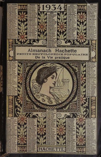 Almanach hachette 1934 - almanach,