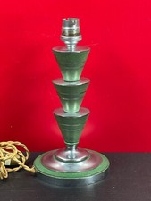 pied de lampe design Art Déco 22,5 cm haut de douille