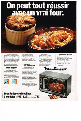 Publicite 1976 moulinex - 1976,