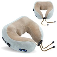 Masseur cervical chauffant Shiatsu | Coussin electrique de massage relaxation...