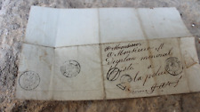 Lettre avec cachet taxe 30 d' Antraigues le 26 novembre 1856 à La Palud ant