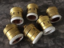 lot de 6 anciennes douilles