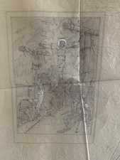 Rare Dessin mine de plomb