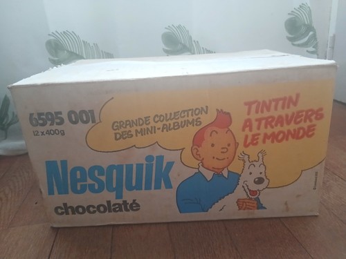 Ancien rare carton - carton, nesquik
