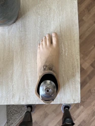 Prosthetic left foot size - foot,