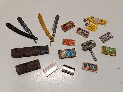 Lot rasoirs anciens et - lot,