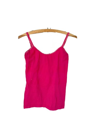 Y2k pink tank - size, s