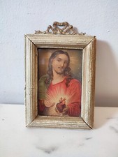 Petit cadre ancien XIXe bois