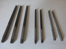 Lot de 7 alésoirs : diamètre (6mm)x4 (8mm)x3 HSS acier rapide-tolérance H7