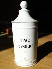 ancien bocal a pharmacie XIX