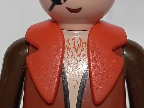 Ancien collier playmobil rabat - ancien,