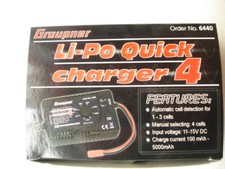 Chargeur Graupner lipo 4 -