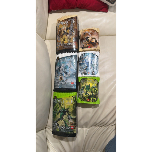 Sealed lego bionicle glatorian - sealed,