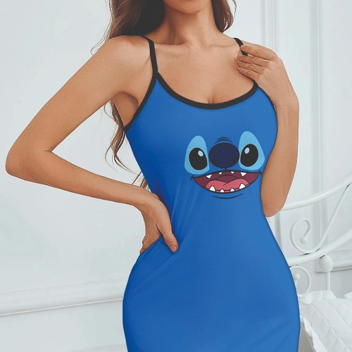 Robe nuit femme stitch - de,