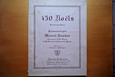 Partitions , 450 Noels , Marcel bouher , librairie st joseph