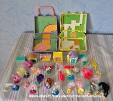 Lot Mini Pouces Cutie club Galoob 1989 mini univers poupées et poulains, vintage