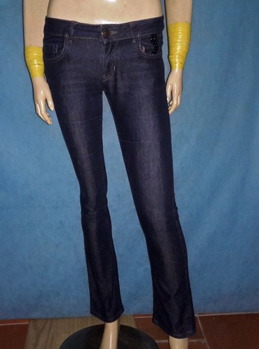 Jean droit brut bel air - jean,