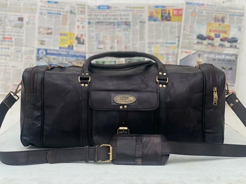 Sac voyage cuir - sac, en