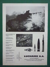 6/1977 PUB LUCHAIRE ARMEMENT MUNITIONS OBUS DOUILLES LANCE ROQUETTE GERMAN AD