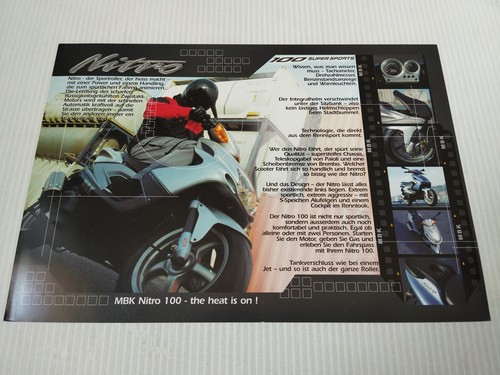 Mbk nitro 100cc super - nitro,