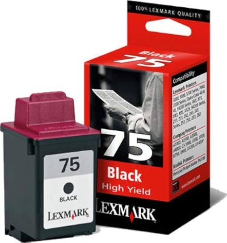 Lexmark noire cartouche - 75,