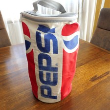 Sac Glacière - PEPSI COLA - vintage Collector - zip - 35 x 20 cm - poignée