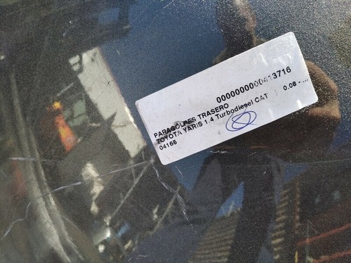 Pare choc arrière toyota - pare-choc,