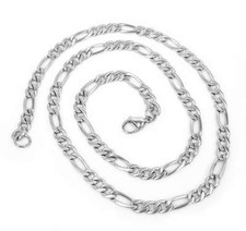 CHAINE DE LUXE COLLIER BIJOU POUR HOMME ADO ACIER INOX 316L MASSIF NEUF 6mm