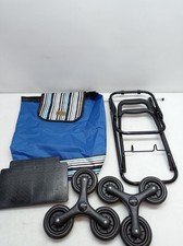 Chariot de courses VOUNOT monte-escalier avec 3 roues