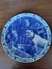 ancien grand plat mural Royal