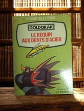 Vintage livre Goldorak Le Requin aux dents d'acier ancien édition rare collectio