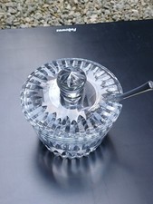 confiturier en cristal de baccarat