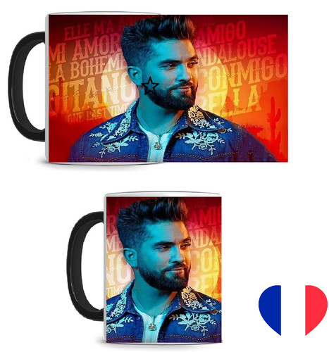 Kendji girac mug - mug, céramique