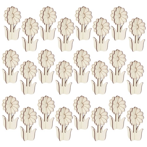 Pcs bois fleur - de, simulé