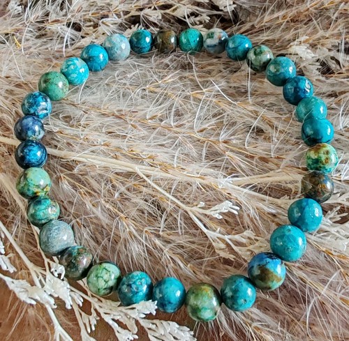 Bracelet chrysocolle - bracelet, en chrysocolle