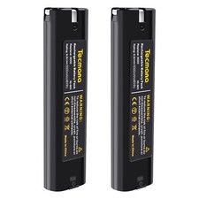 2Pack 9,6V 5Ah Batterie pour Makita 191681-2 632007-4 9000 9001 9002 9033 9600