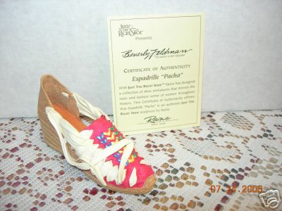 Just the right shoe - just,