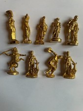 lot 9 fèves dorée : apollon