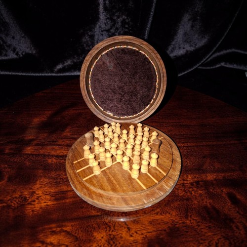 Jeu solitaire vintage en - vintage,