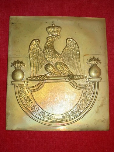 Plaque shako avec aigle - de,